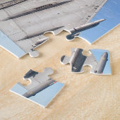 台風の戦闘機 ジグソーパズル (側面)