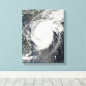 台風の直栗中国2 キャンバスプリント (インサイチュ (ウッドフロア))