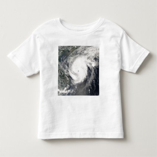 台風の直栗中国2 トドラーTシャツ (正面)