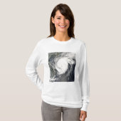 台風の直栗中国2 Tシャツ (正面フル)