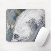 台風の衛星画像 マウスパッド (マウス)