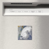 台風の衛星画像 マグネット (インサイチュ (食洗機))