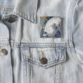 台風の衛星画像 缶バッジ (インサイチュ)