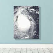 台風みりなえ西へ向かう キャンバスプリント (インサイチュ (ウッドフロア))