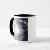 台風みりなえ西へ向かう マグカップ (正面左)