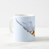 台風アフターバーナ（英国） コーヒーマグカップ (正面左)