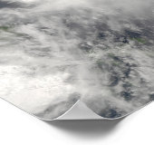 台風エウニアル ポスター (角)