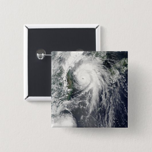 台風コンパス 缶バッジ (正面&裏面)