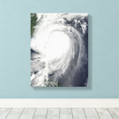 台風ジャンミ キャンバスプリント (インサイチュ (ウッドフロア))