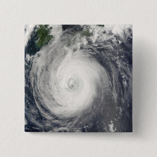 台風チャバ 缶バッジ (正面)