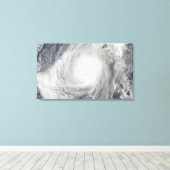 台風ニダ硫黄島の南南西 キャンバスプリント (インサイチュ (ウッドフロア))