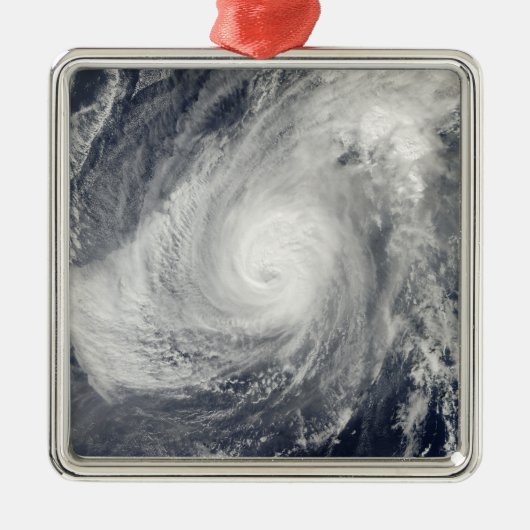 台風ニダ硫黄島の南南西 メタルオーナメント (正面)