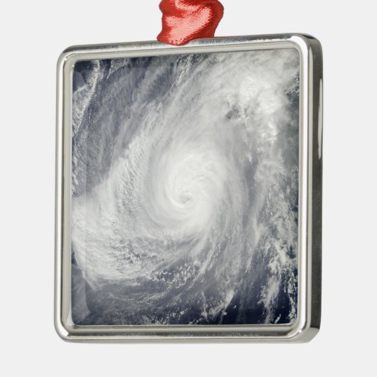 台風ニダ硫黄島の南南西 メタルオーナメント (左)