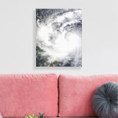 台風パルマ2 キャンバスプリント (インサイチュ (リビング))