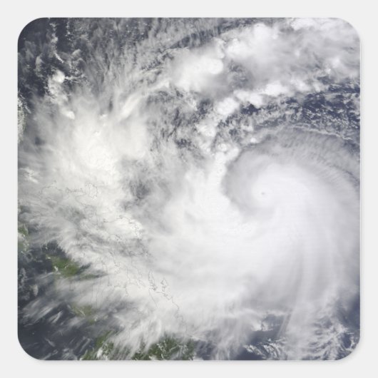 台風パルマ2 スクエアシール (正面)