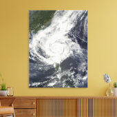 台風パルマ キャンバスプリント (インサイチュ (リビング))
