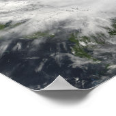 台風パルマ ポスター (角)