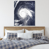 台風ヒゴス キャンバスプリント (インサイチュ (寝室))