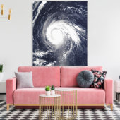 台風ヒゴス キャンバスプリント (インサイチュ (リビング))