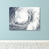 台風ファンフォン2 キャンバスプリント (インサイチュ (ウッドフロア))