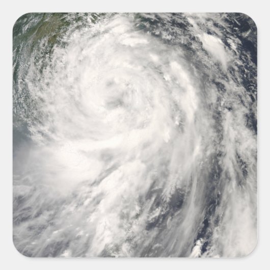 台風フォン号 スクエアシール (正面)