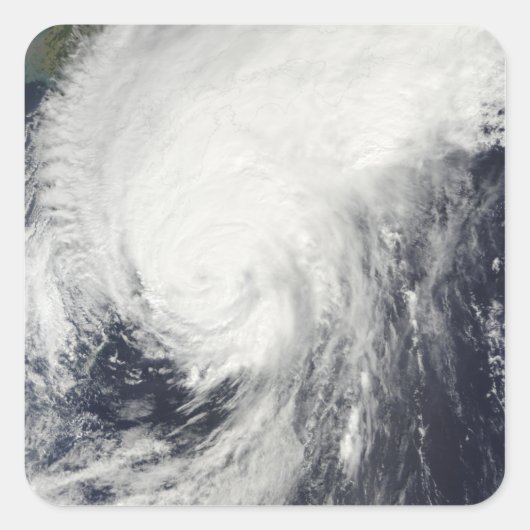 台風メロールが日本に接近 スクエアシール (正面)