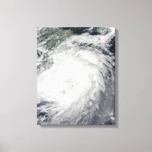 台風モラコット中国 キャンバスプリント (正面)