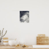 台風ルピット号の西太平洋海 ポスター (キッチン)