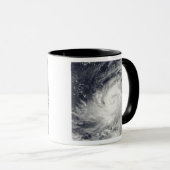 台風ルピット号の西太平洋海 マグカップ (正面右)