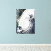 台風南日本 キャンバスプリント (インサイチュ (ウッドフロア))