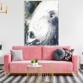 台風南日本 キャンバスプリント (インサイチュ (リビング))