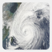 台風南日本 スクエアシール (正面)