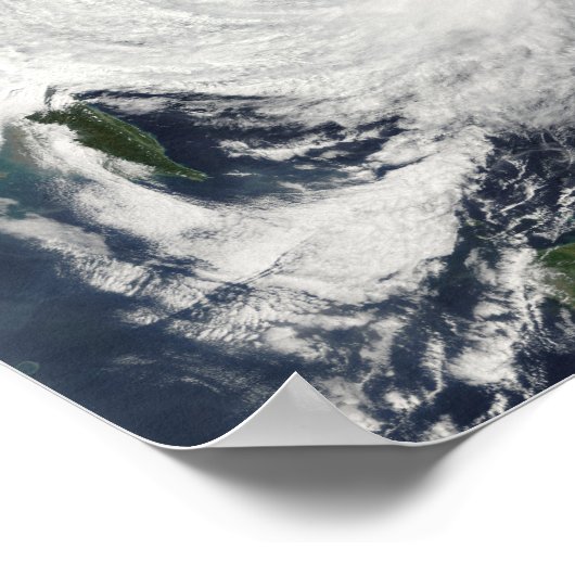 台風南日本 ポスター (角)