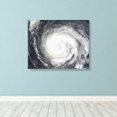 台風台風 キャンバスプリント (インサイチュ (ウッドフロア))