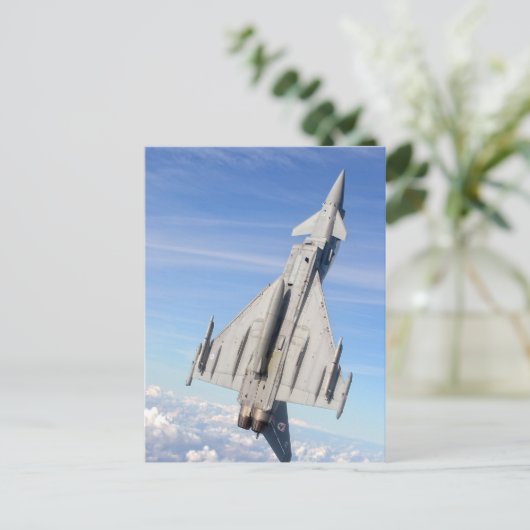 台風戦闘機 ポストカード (スタンド正面)