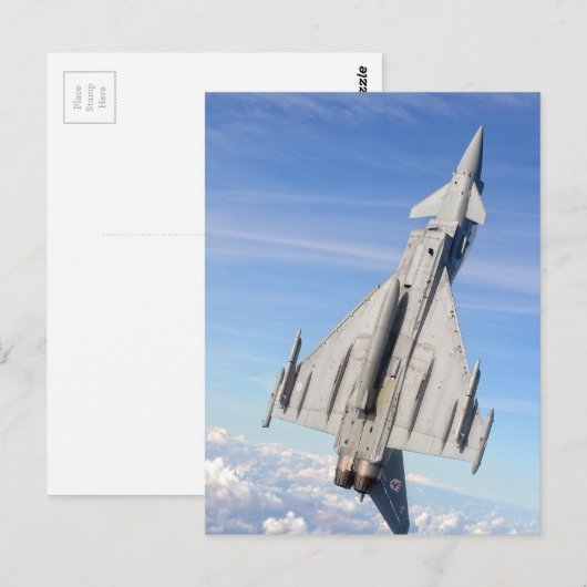 台風戦闘機 ポストカード (正面/裏面)