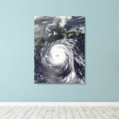 台風2号 キャンバスプリント (インサイチュ (ウッドフロア))