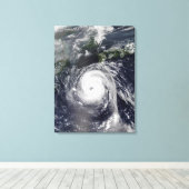 台風2号 キャンバスプリント (インサイチュ (ウッドフロア))