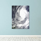 台風2号 キャンバスプリント (インサイチュ (ウッドフロア))