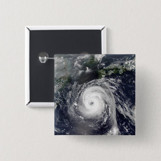 台風2号 缶バッジ (正面&裏面)