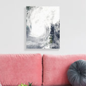 台風3号 キャンバスプリント (インサイチュ (リビング))