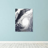 台風3号 キャンバスプリント (インサイチュ (ウッドフロア))