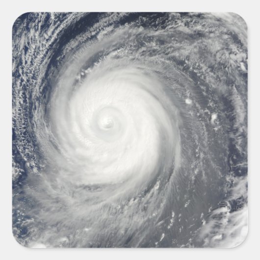 台風Choi-wan南日本,太平洋海 スクエアシール (正面)