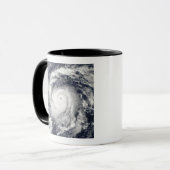 台風Nidaの太平洋海 マグカップ (正面左)