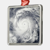 台風Nidaの太平洋海 メタルオーナメント (左)