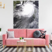 台風NURI接近中国 キャンバスプリント (インサイチュ (リビング))