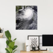 台風NURI接近中国 ポスター (ホームオフィス)