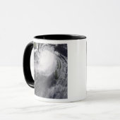 台風NURI接近中国 マグカップ (正面左)