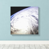 台風Saomai キャンバスプリント (インサイチュ (ウッドフロア))