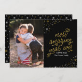 史上最も素晴らしい年賀状 シーズンカード (正面/裏面)